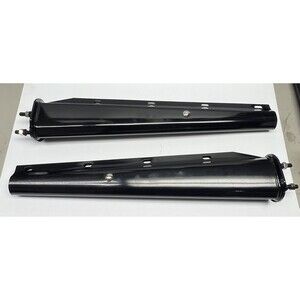 Black Mud Flap Hanger 2.5" Bolt Semi Truck Tapered 30" RMPMFH003L/R